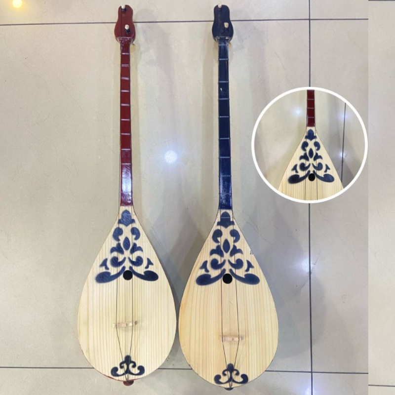 80CM Dombra 2 Telli Kazak Etni - Musical Instrument Harmonium incelemesi ve fiyatı
