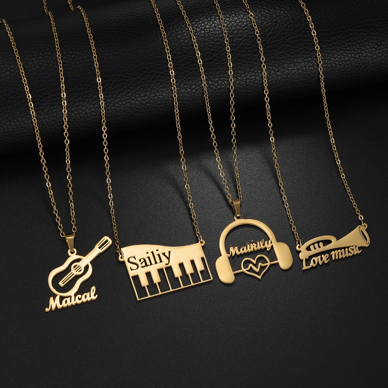 Yeni Özel Ad Müzik Aleti Kolye - Musical Instrument And Names incelemesi ve fiyatı