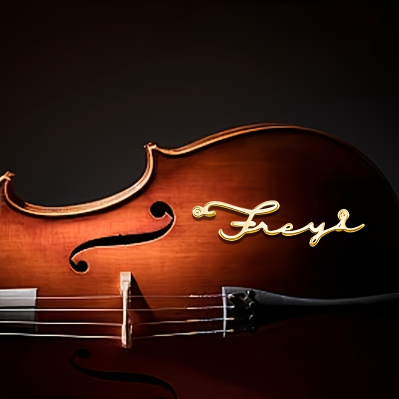 Kişiye özel isim yazılı dekora - Musical Instrument And Names incelemesi ve fiyatı